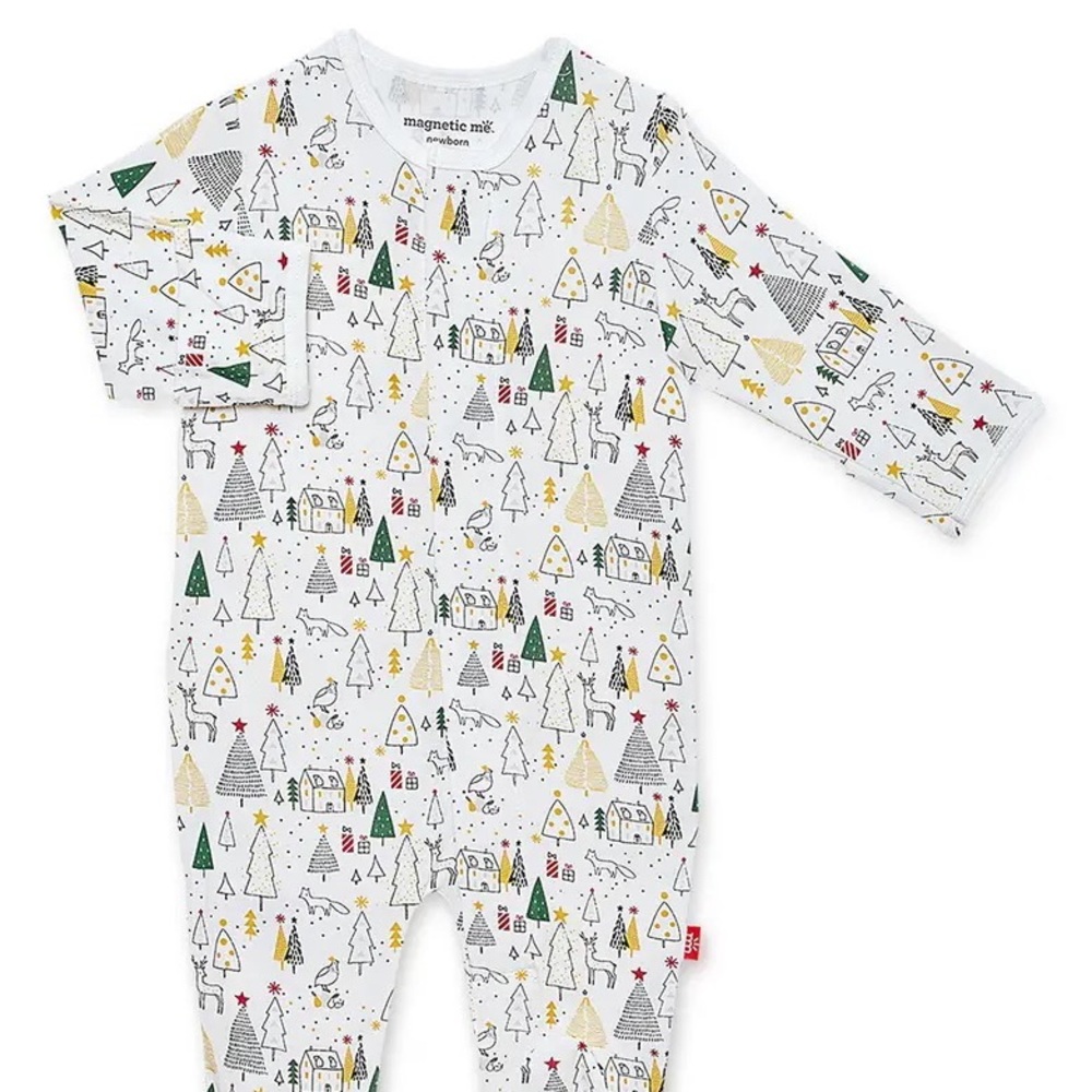 Magnetic Me Silent Night Holiday Footie